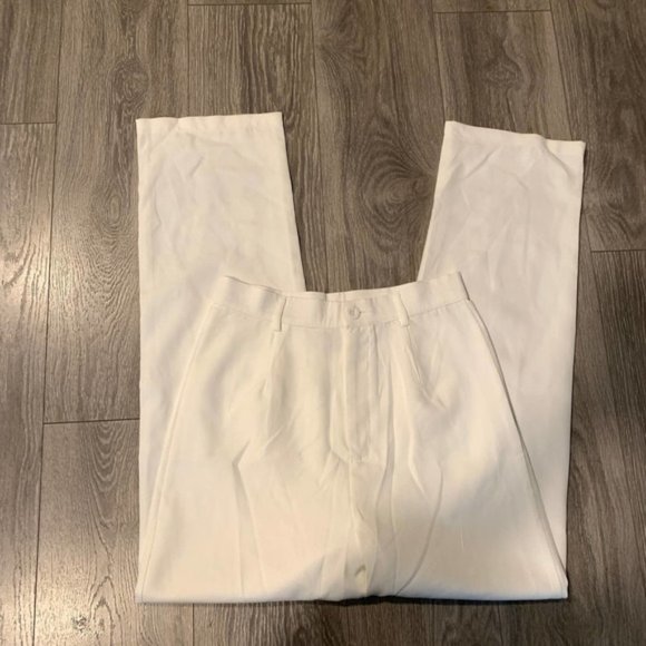 Princess Polly Elowen White Flame Pants 